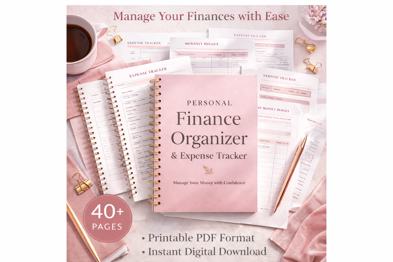 Monthly Budget Planner for Smart Money Habits